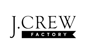 J Crew Factory Logo Black